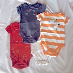 4 pk Carter’s Onesies